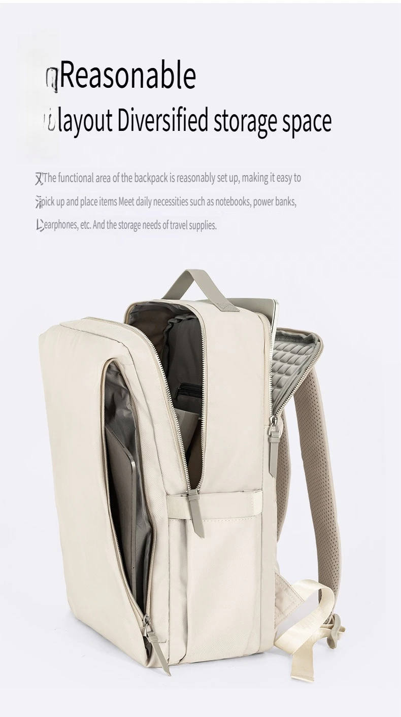 

Backpack full airbag shockproof and anti-drop computer bag 15 inch large capacity backpack lightweight business backpack