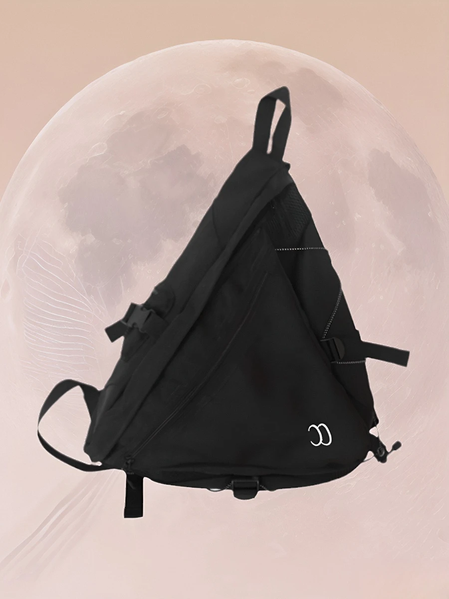 

Cool Street Sle Reflective ex Crossbody Bag Casual Sports Fitn Bapa Large Capaci Nylon Material Zipper Closure