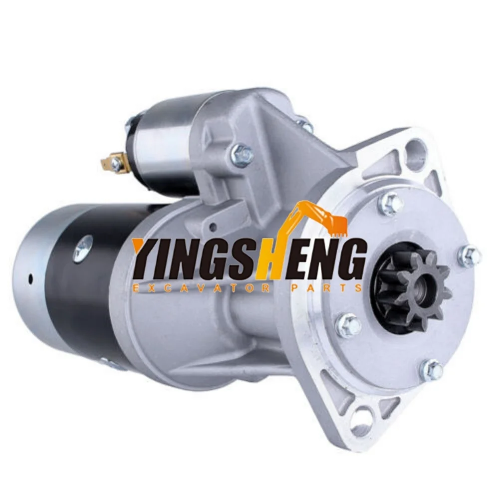 يتم استخدام محرك تشغيل المحرك الميكانيكي عالي الأداء وعالي الجودة S14102 لمحرك الديزل 4TNV94-ST 12V 9T 4.5kw #1