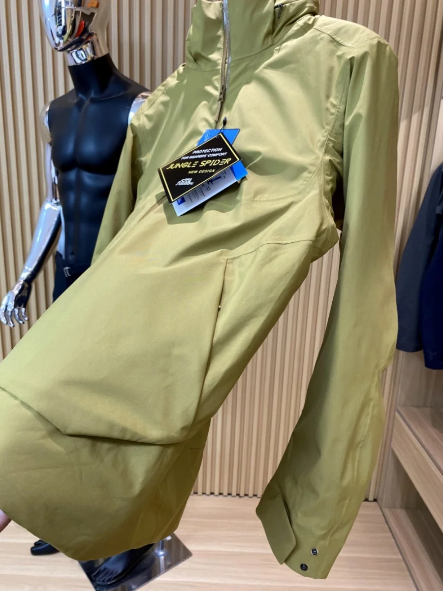 

Ding u High-End Outdoor Men's Cotton Jaet Thermal Full Glue Lightweight Hard ell Winter Coat Pure Color Hooded Zipper