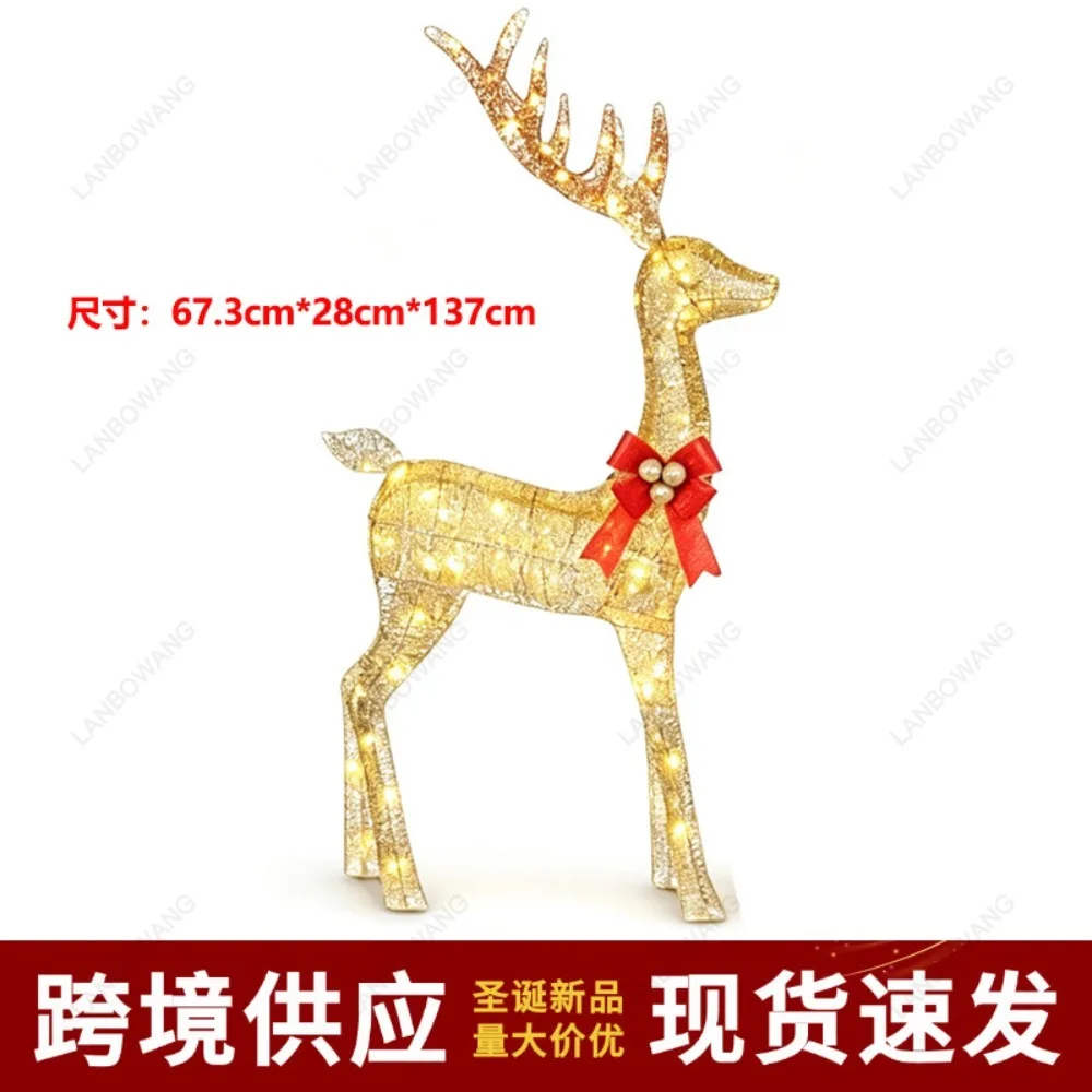 lighted-golden-iron-christmas-elk-large-led-cotton-string-light-deer-for-party-decoration