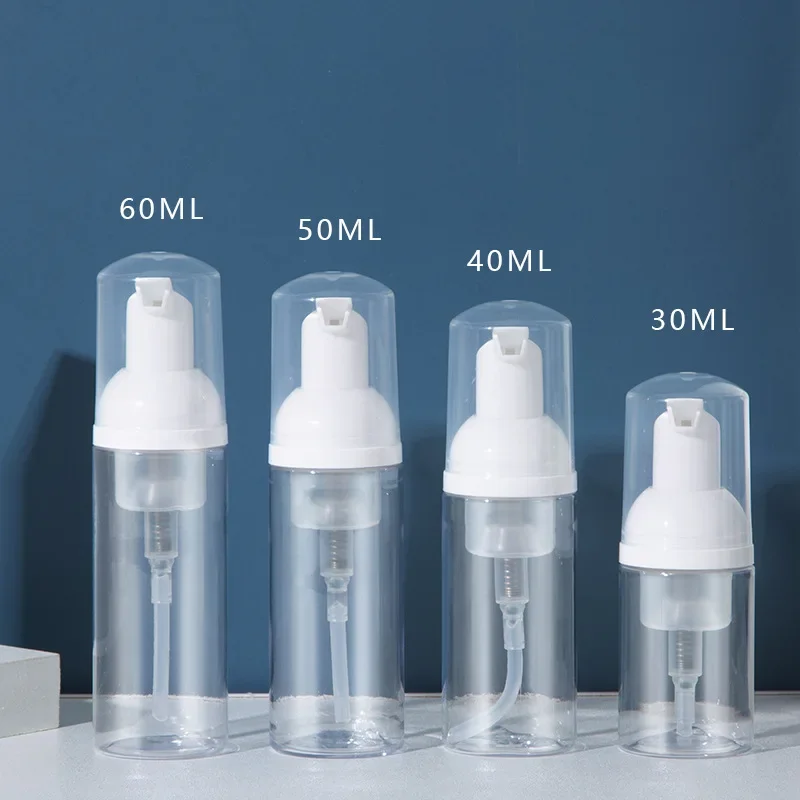 

18Pcs 30/50/60ml Foam Dispenser Plastic Pump Bottles Lotion Shampoo Refillable Bottles Foaming Soap Dispenser Travel Set