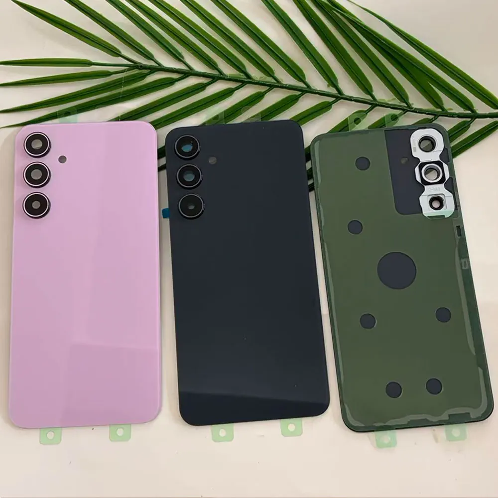 New For Samsung Galaxy A35 A35 5G A356E, A356B Back Battery Cover + Camera Lens Rear Door Housing For Samsung A35 Battery Cover