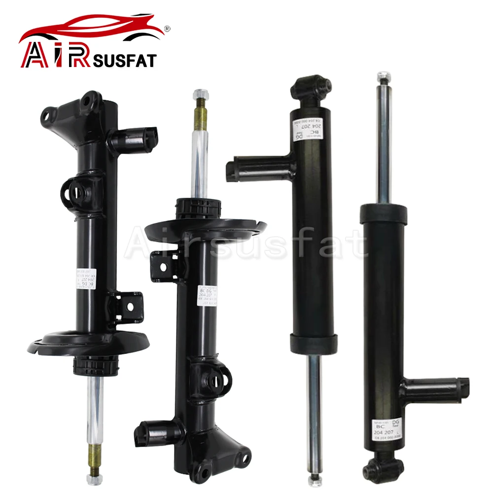 

4PCS Front+Rear Suspension Shock Absorber Core w/ADS For Mercedes W204 W207 09-16 2043230900 2043231000 2043202930 2043203030