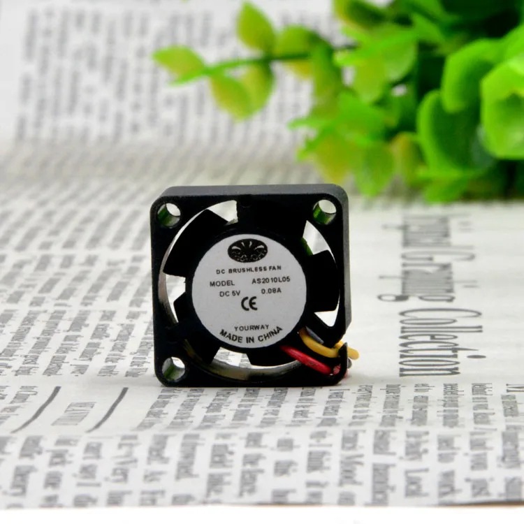 

For AS2010L05 2010 2cm 5V 0.06A Air Detector Micro Cooling Fan