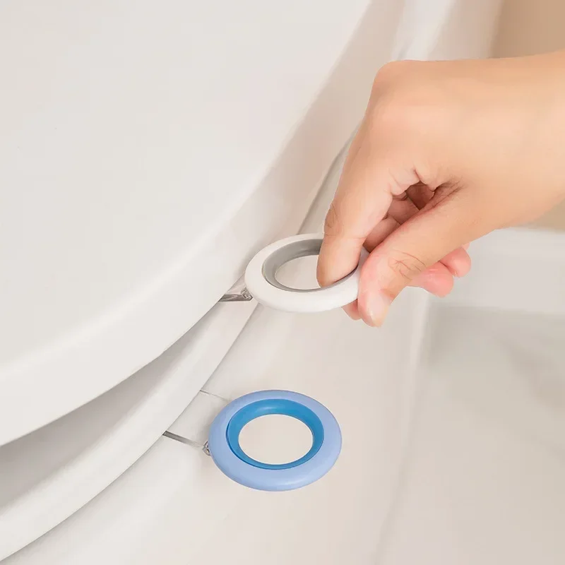 Toilet Seat Lifter Toilet Lid Toilet Seat Pull Ring Avoid Touching Toilet Lid Handle WC Anti-dirty Handle Pot Seat Lifters