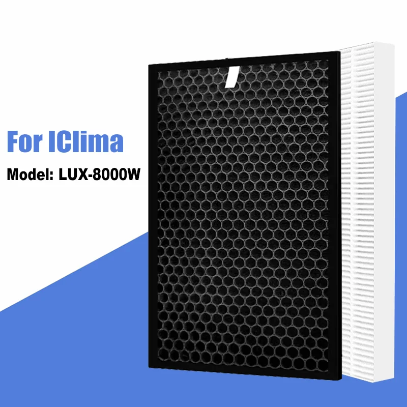 Replacement FS-03 HEPA + Anti-allergic Deodorizing Filter for the IClima LUX-8000W