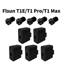 Flsun T1 Hot End Silicone Sock Nozzles Heat Resistant Insulation Sleeve for T1 Pro T1 Max T1E 3D Printer Accessories