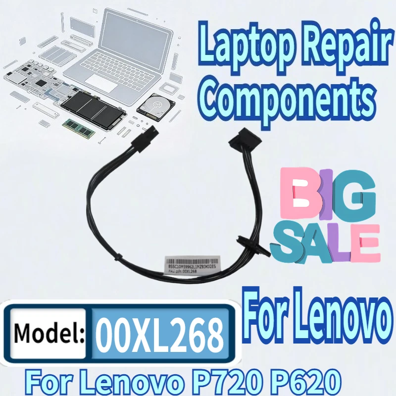 

00XL268 Power Supply Cable is Suitable For Lenovo P720 P620 Big 4P to SATA Hard Drive Optical Drive Power Supply Line