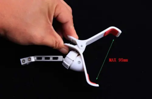 Phone Holder Bracket for Fpv Phantom 2 Vision & Vision+ Plus P2V-18 FPV FUTABA JR Transmitter