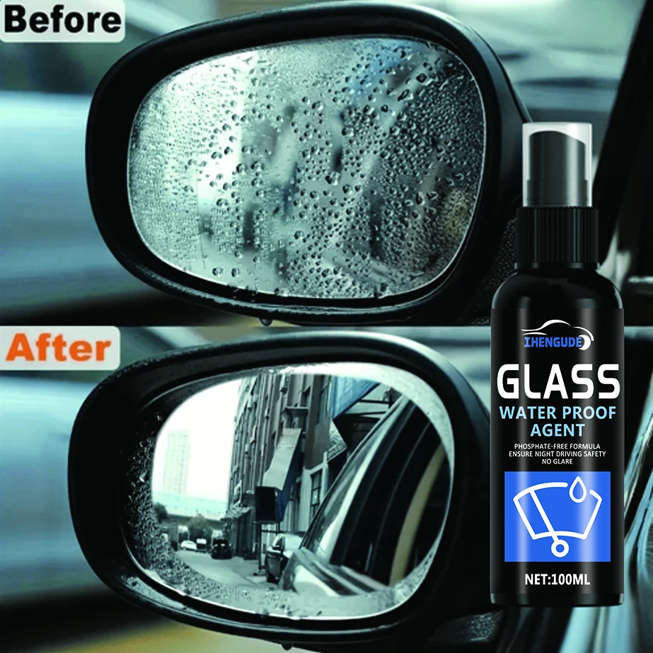 Glass Anti-Fog Agent, Long-Lasting Anti-Fog in Winter, Clear Vision, Interior Windshield, Car Accessories, Car Maintenance Products