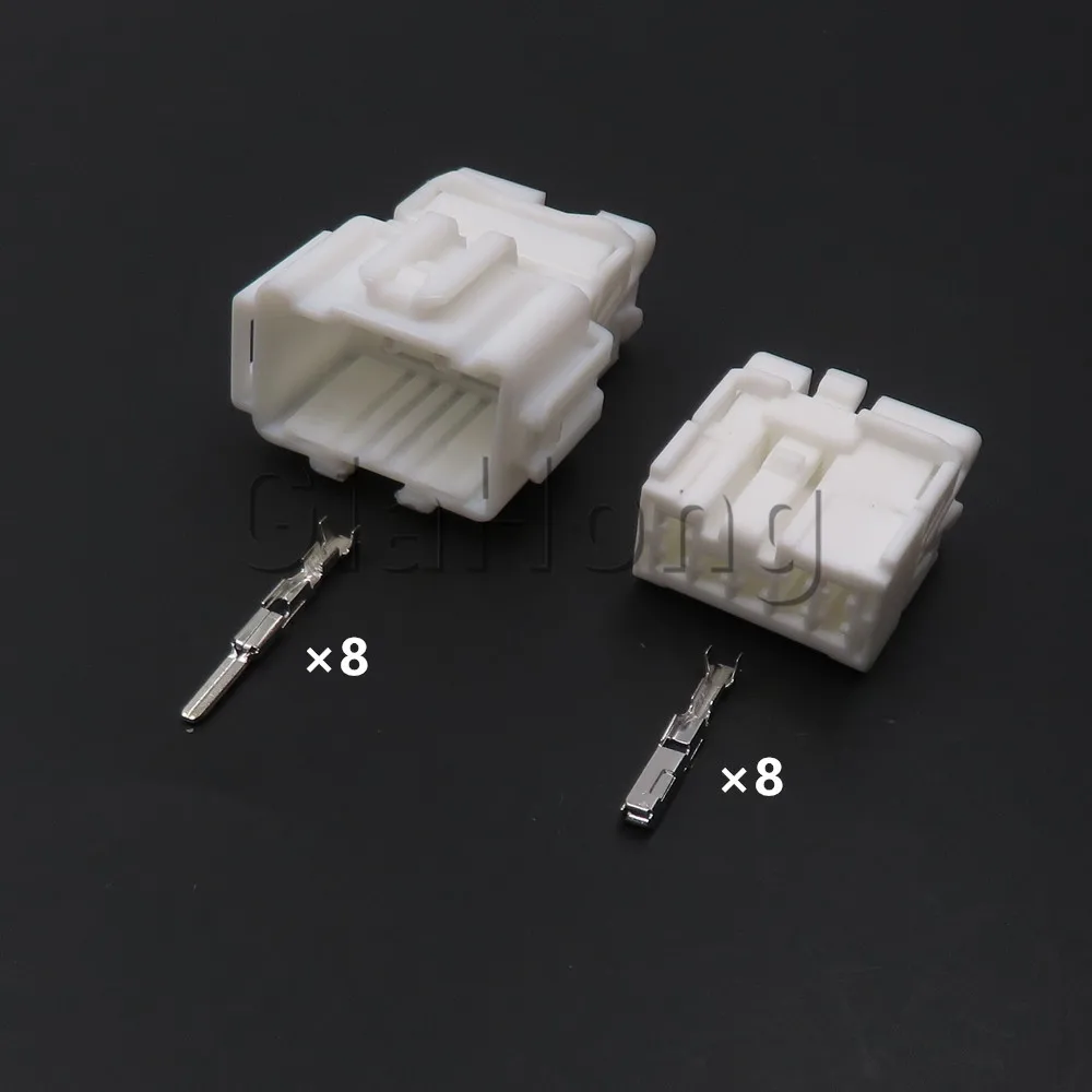 1 Set 8 Ways 6098-4670 6098-4661 AC Assembly Car Installs the Atmosphere Lamp Cable Plug Fuse Box Cable Harness Socket For Honda