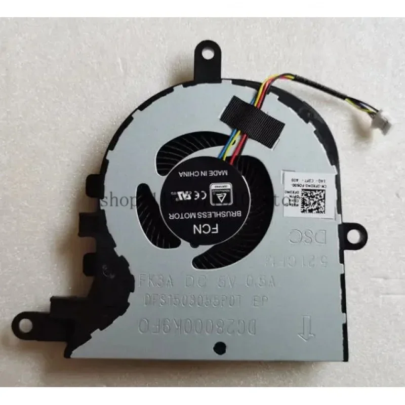 New CPU Cooling Fan for Dell Inspiron 17-3780 3793 5770 Vostro 3580 3590 3591 3593 Series 0FX0M0  DC28000K9D0 DFS1503055P0T FK3A