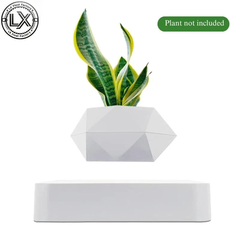 Levitating Air Bonsai Pot Rotation Flower Pot Planters Magnetic Floating Pot Potted Plant Flowers And Plants Home For Home Decor