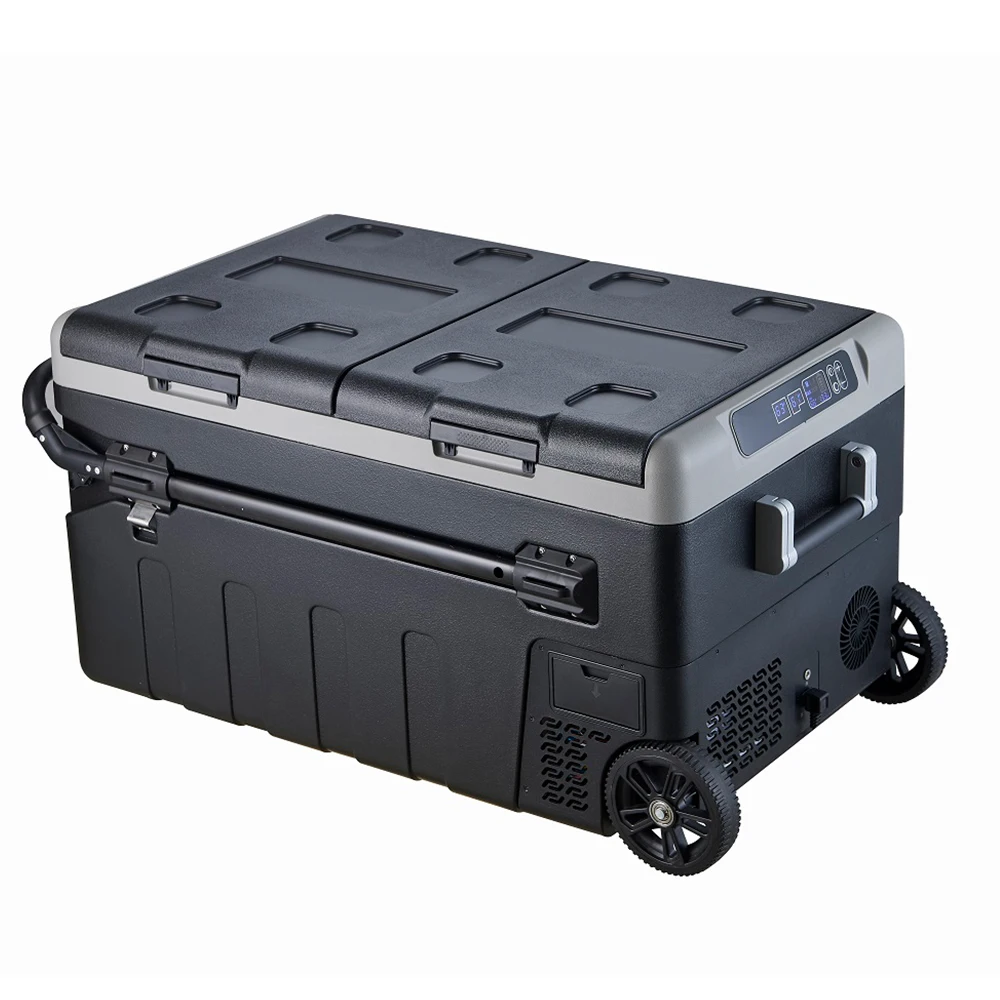 75L DC 12/24v Car Refrigerator Freezer Fridge Compressor Camping Portable Refrigerator With Compressor