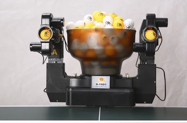 HUIPANG S1001 Huipang Robot da ping pong Macchina automatica completamente automatica per palline per robot programmabile per l'allenamento degli interruttori