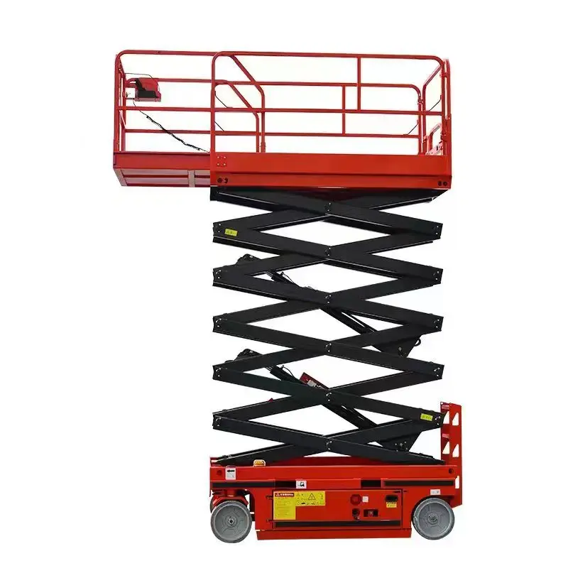 Fully self-propelled aerial work platform 12 meters configuration single