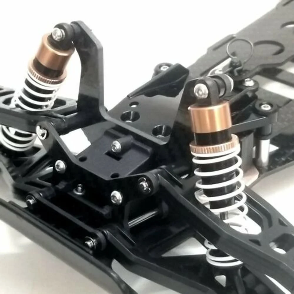 RcAidong Carbon Front Shock Tower Kit for Tamiya DT-02 Car Holiday Buggy/Fighter Buggy