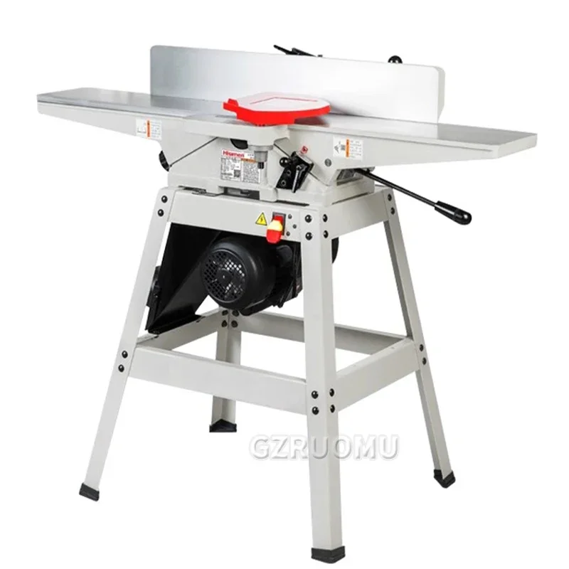 

6 Inch Tabletop Jointers Woodworking Benchtop 1250W Jointer Planer with Heavy Duty Stand For Wood Cutting Thickness Planer