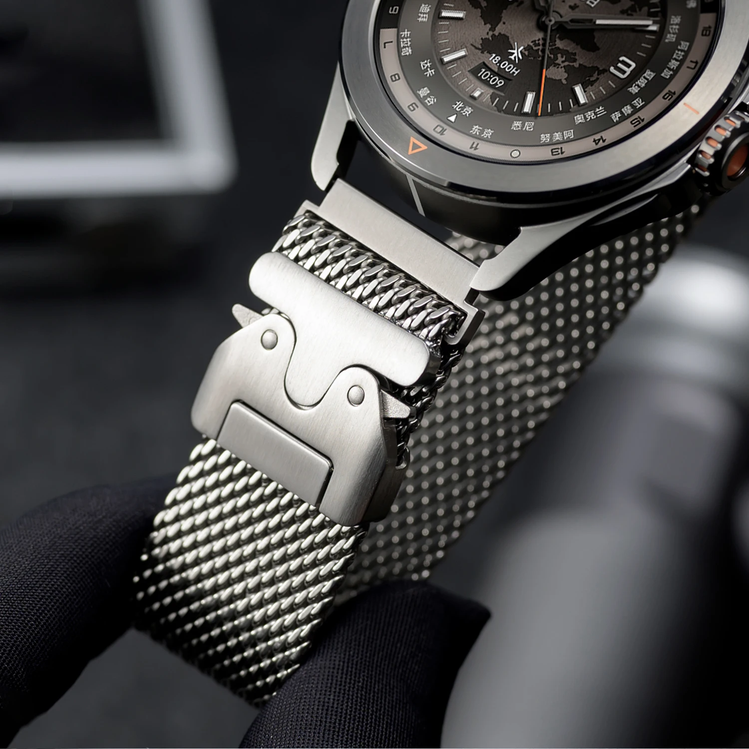 22mm Pure Titanium Strap For Garmin Venu 3/Venu 2 Forerunner 955/965/945/935 100% Titanium Band for Huawei Watch 4/4 Pro GT2/GT3