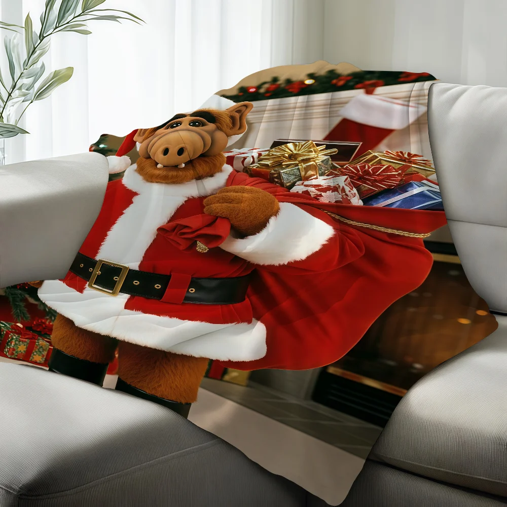 TV Series Alf Blanket Suitable For Sofas Beds Offices Cars Outdoor Travel An Ideal Gift For Friends Family