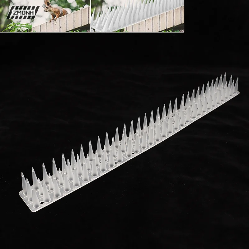 

[H]DIY Accessories Repeller Cat Plastic Bird Repellent Anti Pigeon Anti-bird Squirrel Garden Fences Control Transparent Spikes