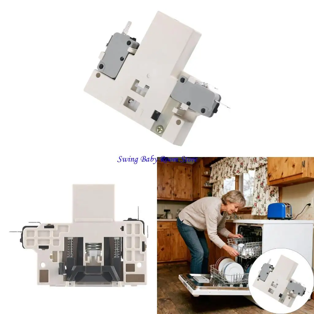 K1AD AGM76149901 Dishwasher Door Latching Switches Assembly for AFK73909601 AFK73909602 AGM76209501 Dishwasher Accessories