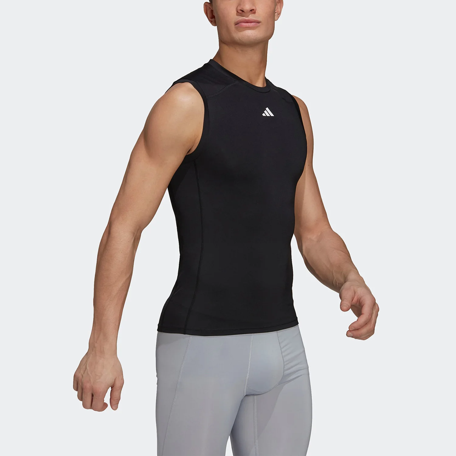 Adidas genuine TF SL TEE sunscreen UPF50+sports men's vest HK2338