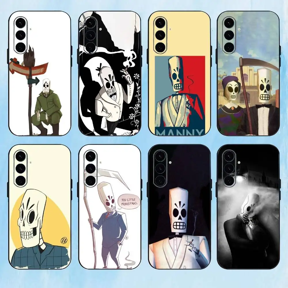 

G-Game G-Grim F-Fandango Phone Case For Samsung Galaxy A73,A72,A71,A70,A53,A52,A51,Others Soft Black Cover