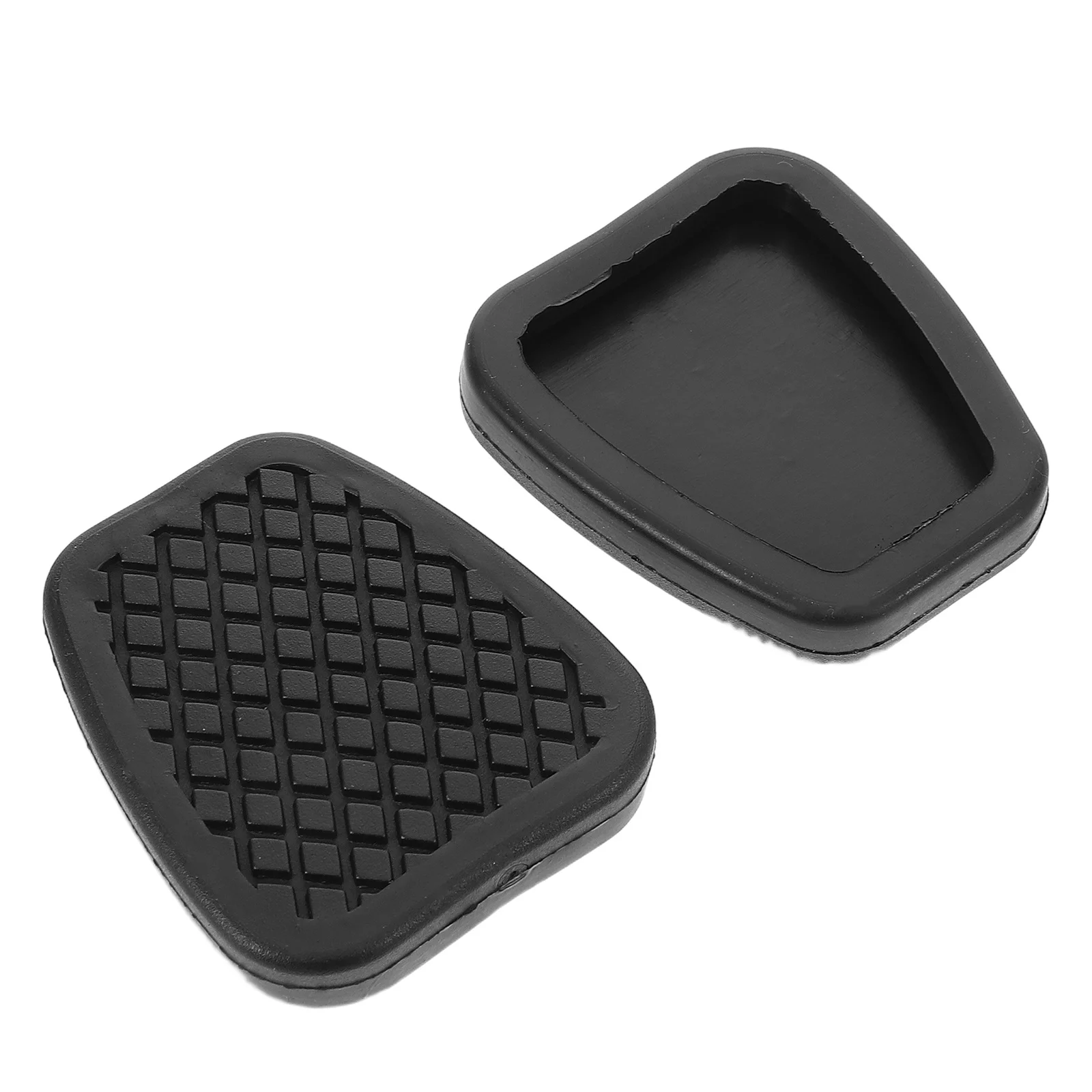 

2Pcs Car Foot Pedal Brake Clutch Rubber Pads Cover Non Slip Durable Replacement Auto Interior Parts Car Pedal Cover