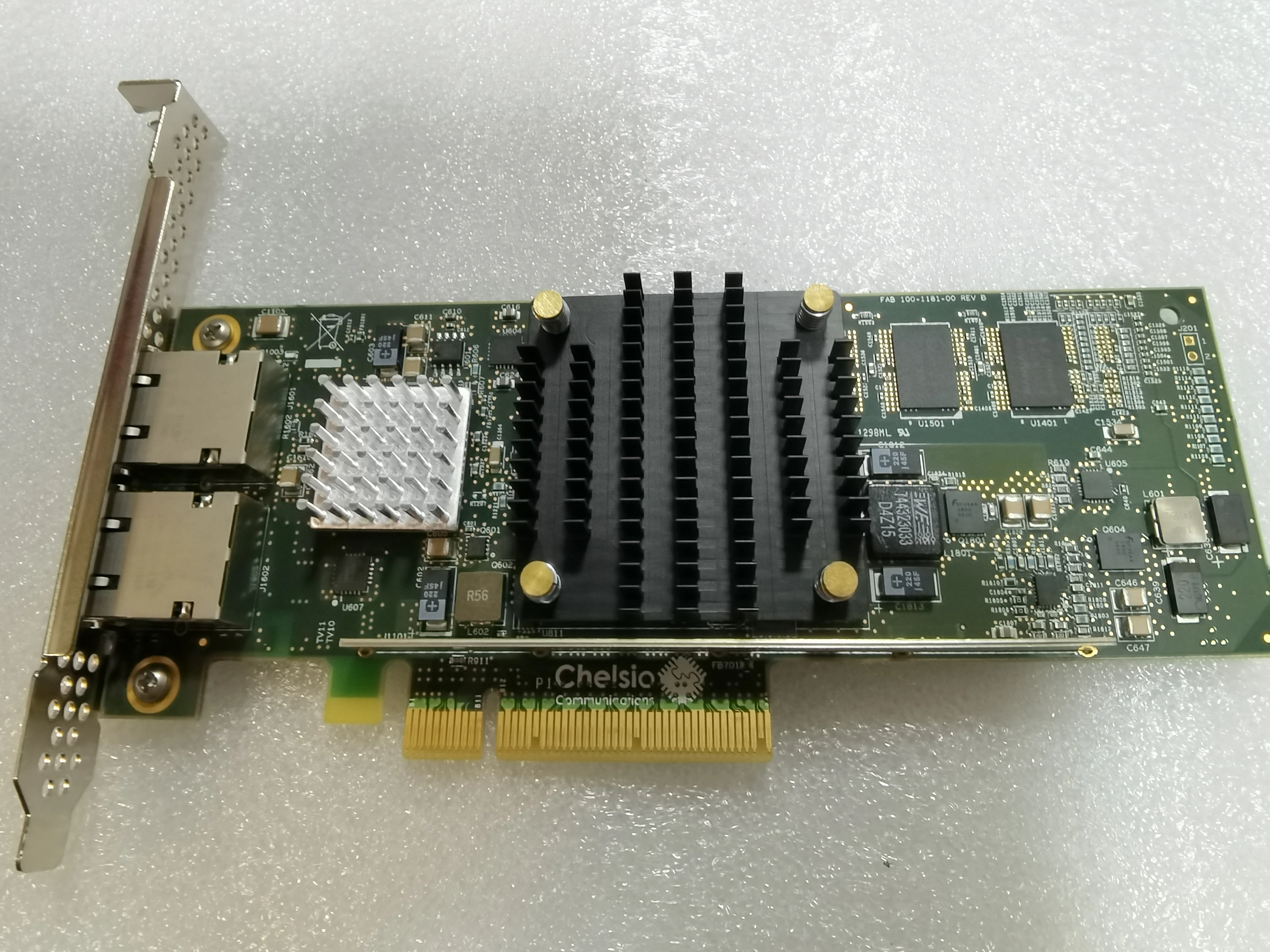 

network card for CHELSIO T520-BT T5 Dual Port 10GbE Adapter V88MT NF5P2 with full profile