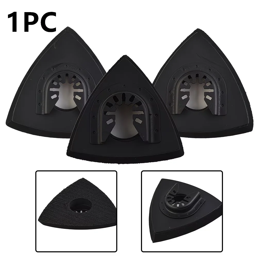 1PC Triangular Sanding Pads 80/90mm Multi-Tool Blades Oscillating Tool Accessories For Power Tool Fore Machine Tools
