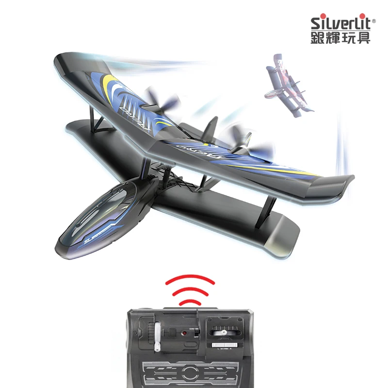 Nuovo aereo ad ala fissa Rc telecomandato Aliante Modello di veicolo aereo senza pilota Materiale resistente alle cadute Giocattoli elettrici per bambini