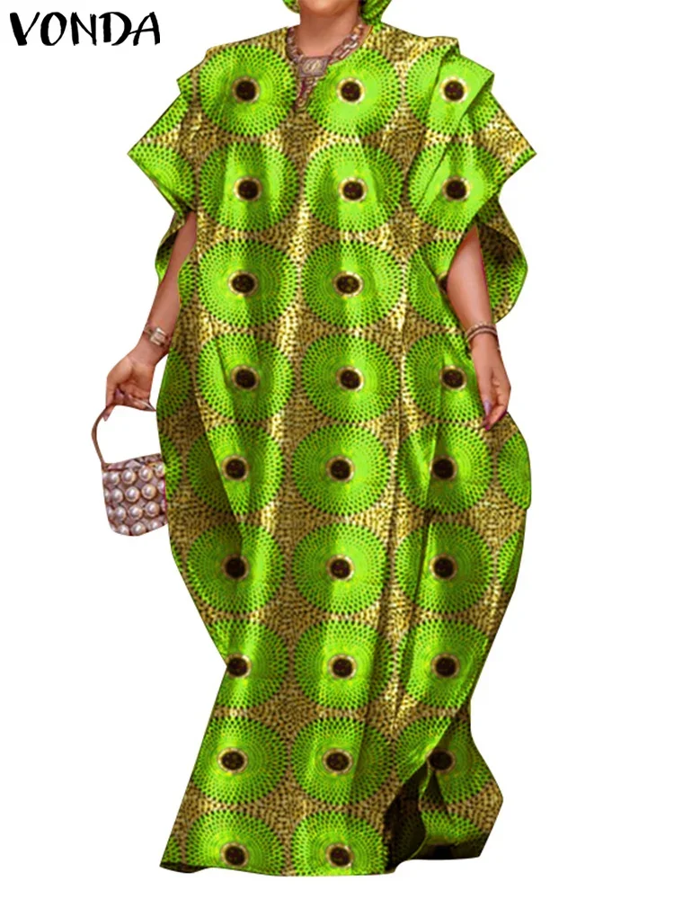 Stunning Vanting Dress XL Multicolor geometric art deco KM001