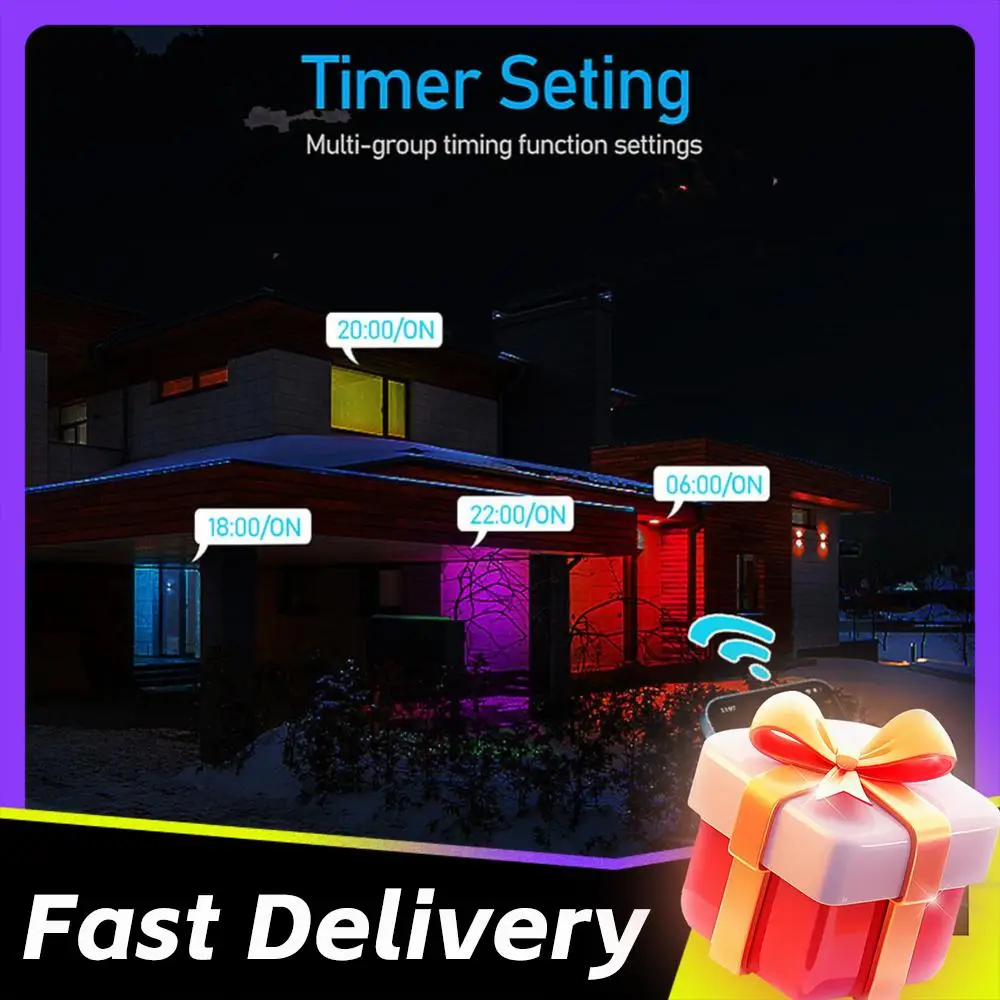 

Умный светодиодный встраиваемый светильник 10 Вт с Bluetooth, диммируемый, 2700K-6500K, для домашнего освещения