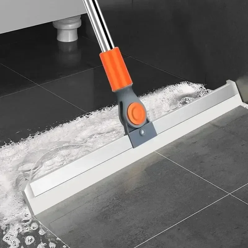 Silicone Scraper Broom Wiper High Place Glass Wiper Floor Mop Household Bathroom Sweeping Water