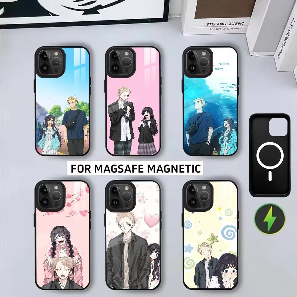 

Rintaro T-Tsumugi K-Kaoruko W-Waguri-es Phone Case For iPhone17,16,15,14,13,12,11 Plus,Magnetic with Magsafe Wireless Charging