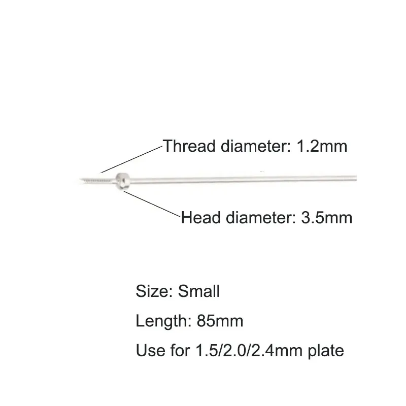 Temporary Reduction Plate Holding Threaded Pins Fixation Bone Plate Ball Head Fixation Needle Veterinary Orthopedic Instrument