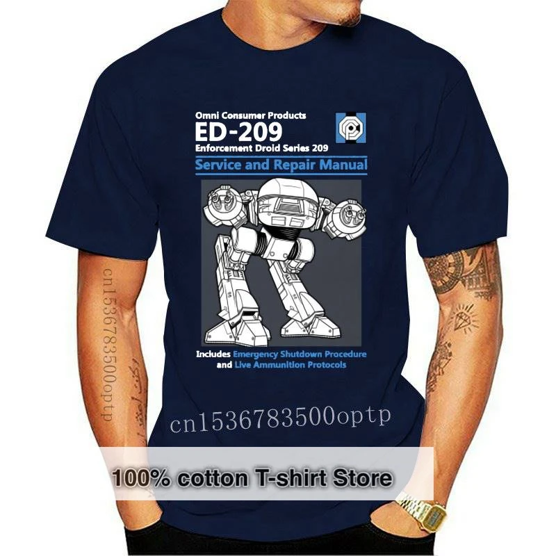 New Men t-shirt ED 209 Service and Repair Manual tshirt Women t shirt