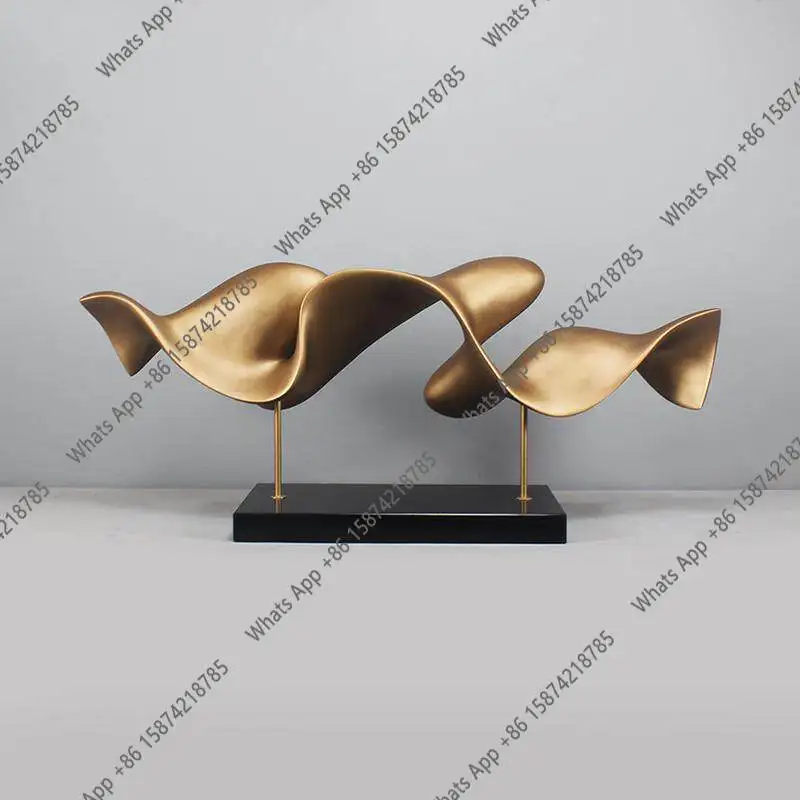 Sculpture decoration Abstract art Home decoration Hotel porch Model room Sales office Guest room Light luxury ornament Large