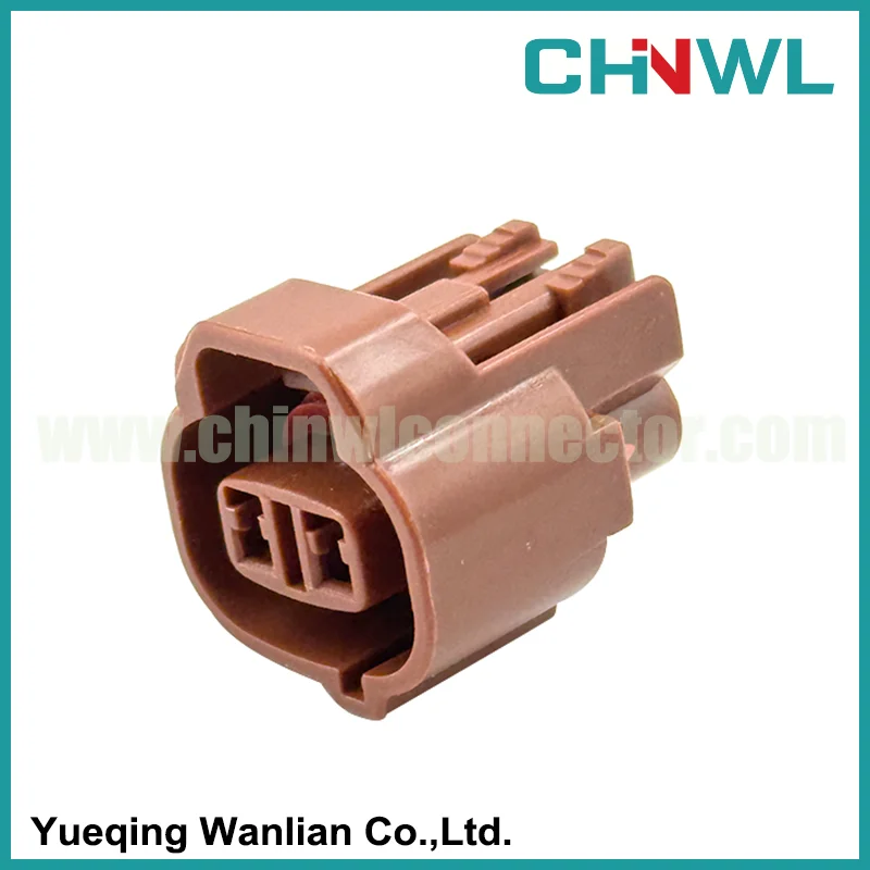 50 Sets 2 Pin Car Waterproof Female Temperature Sensor Socket Automotive Wire Connector 6189-0033