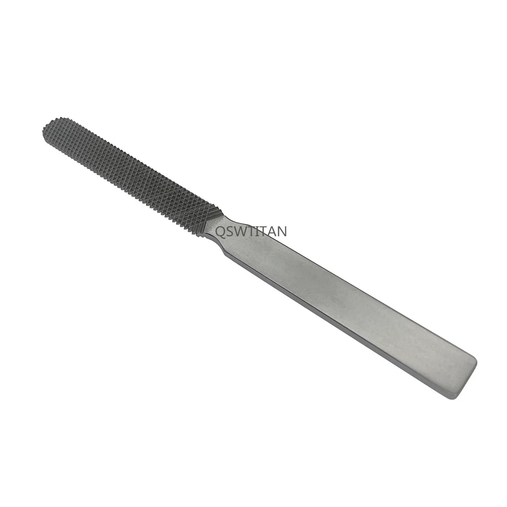 Stainless Steel Flat Bone File 205mm Orthopedics Surgical Instruments