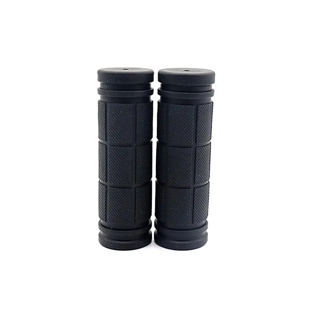 Rubber Bike Handlebar Grips Bike Riding MTB Handlebar Sleeves Anti-slip One-sided Locking Bicycle Cycling Handle Bar Grips