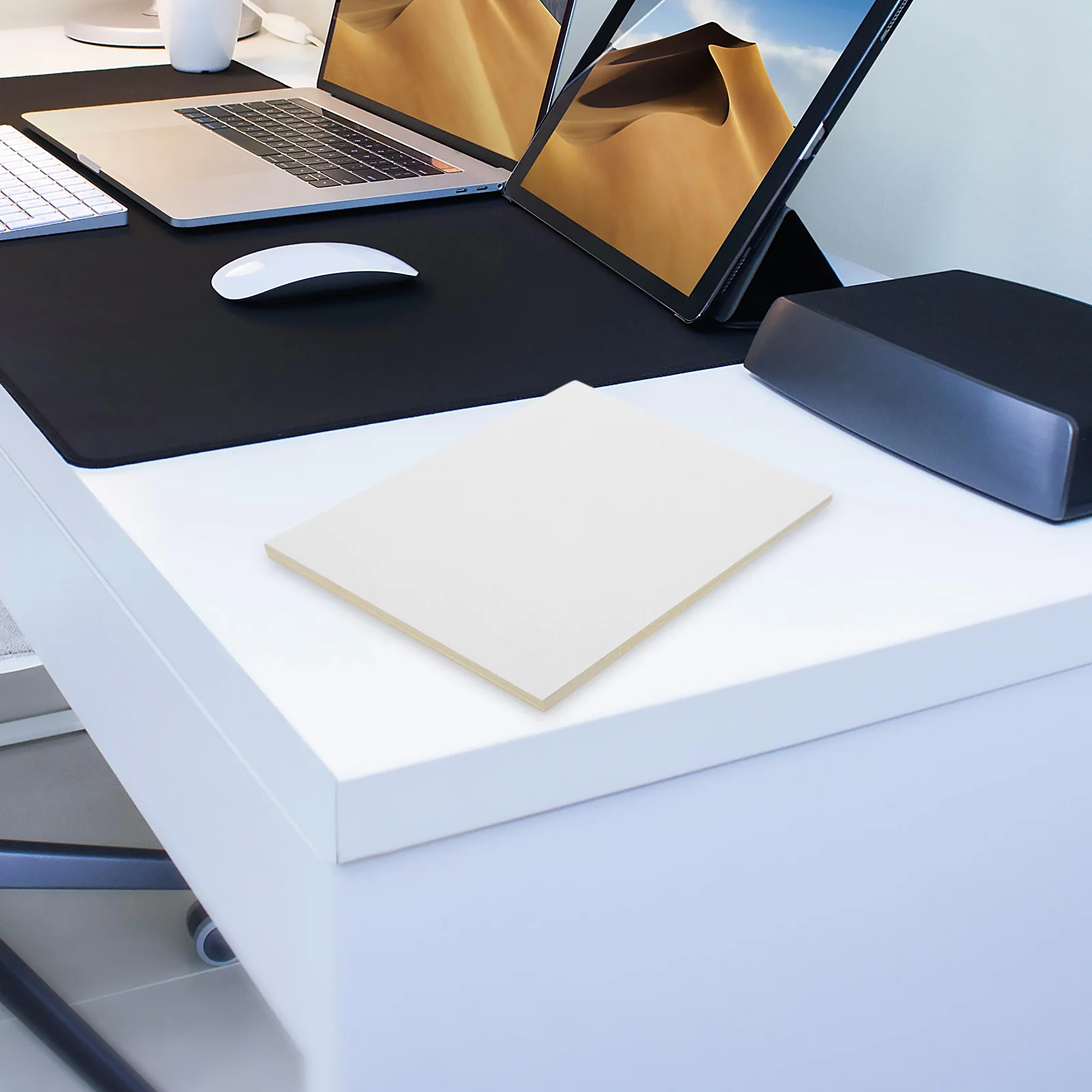 150 Stück große Etiketten, Aufkleber, weiß, matt, Papier, Drucker, leer, beschreibbar, Adresse, Versand, Lagerung, Logistik, Etikettendrucker, transparent