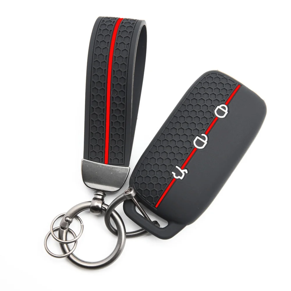 Smart Key Shell With Lanyard For Geely Galaxy L7 Galaxy Boyue Xingyue Emgrand Secure Grip Comfortable Soft Touch Lightweight