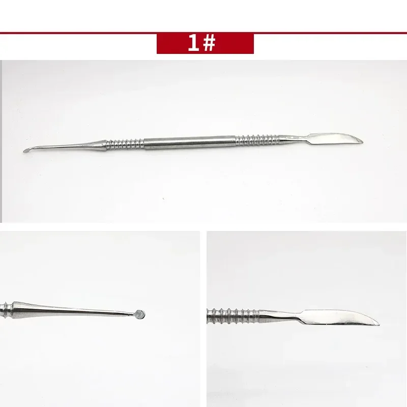 Dental Wax Carving Tool Set Wax Knife Kit for Denture Lab Technician Stainless Steel