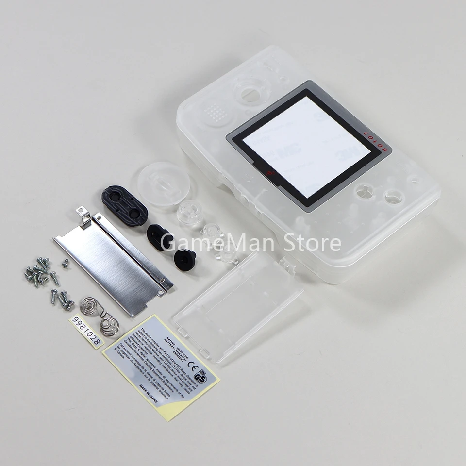 Nk ngpc、neogeoポケットカラーコンソールシェル用プラスチックケース
