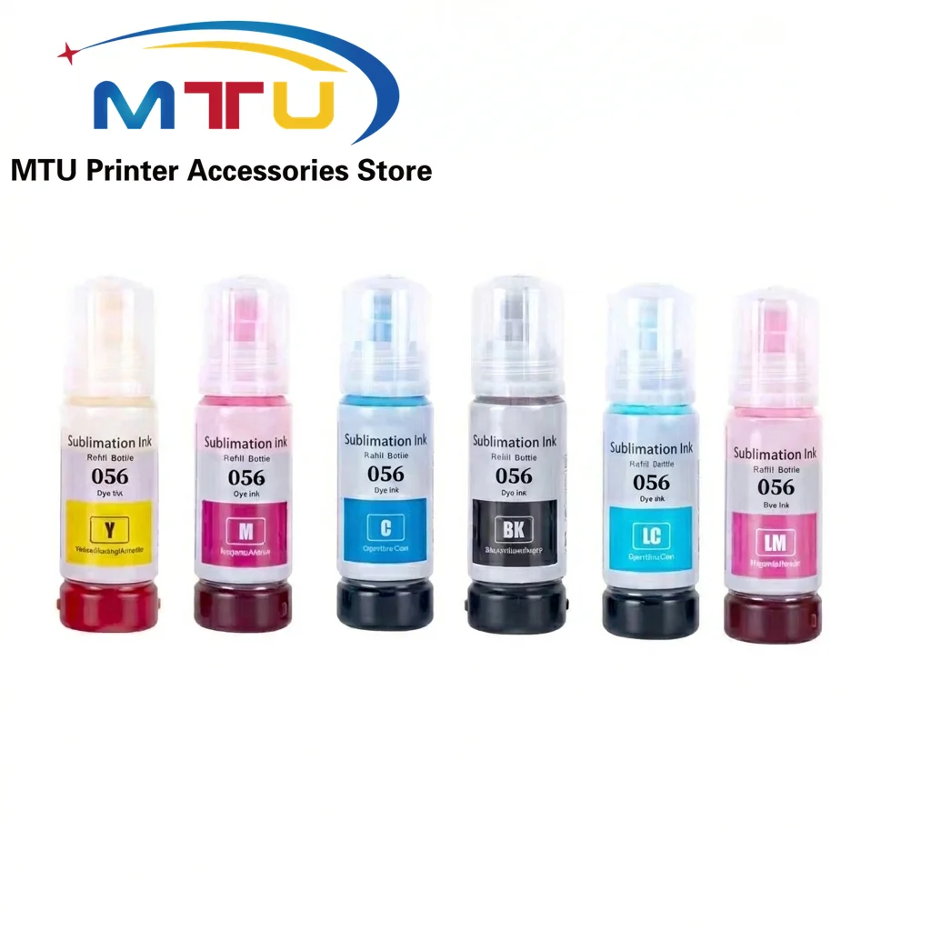 1Set 6PCS 056 Sublimation Ink for Epson L8058 L18058 L8050 L18050