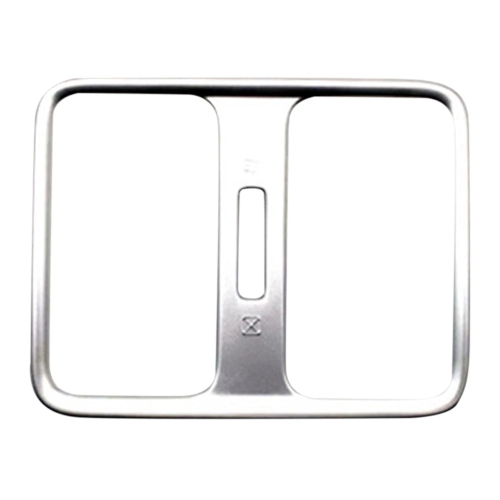 L96A For Honda Vezel HR-V HRV 2021 2022 Interior Car Matte Silver Rear Seat Air Conditioning Vent Cover Trim Decoration - view 2