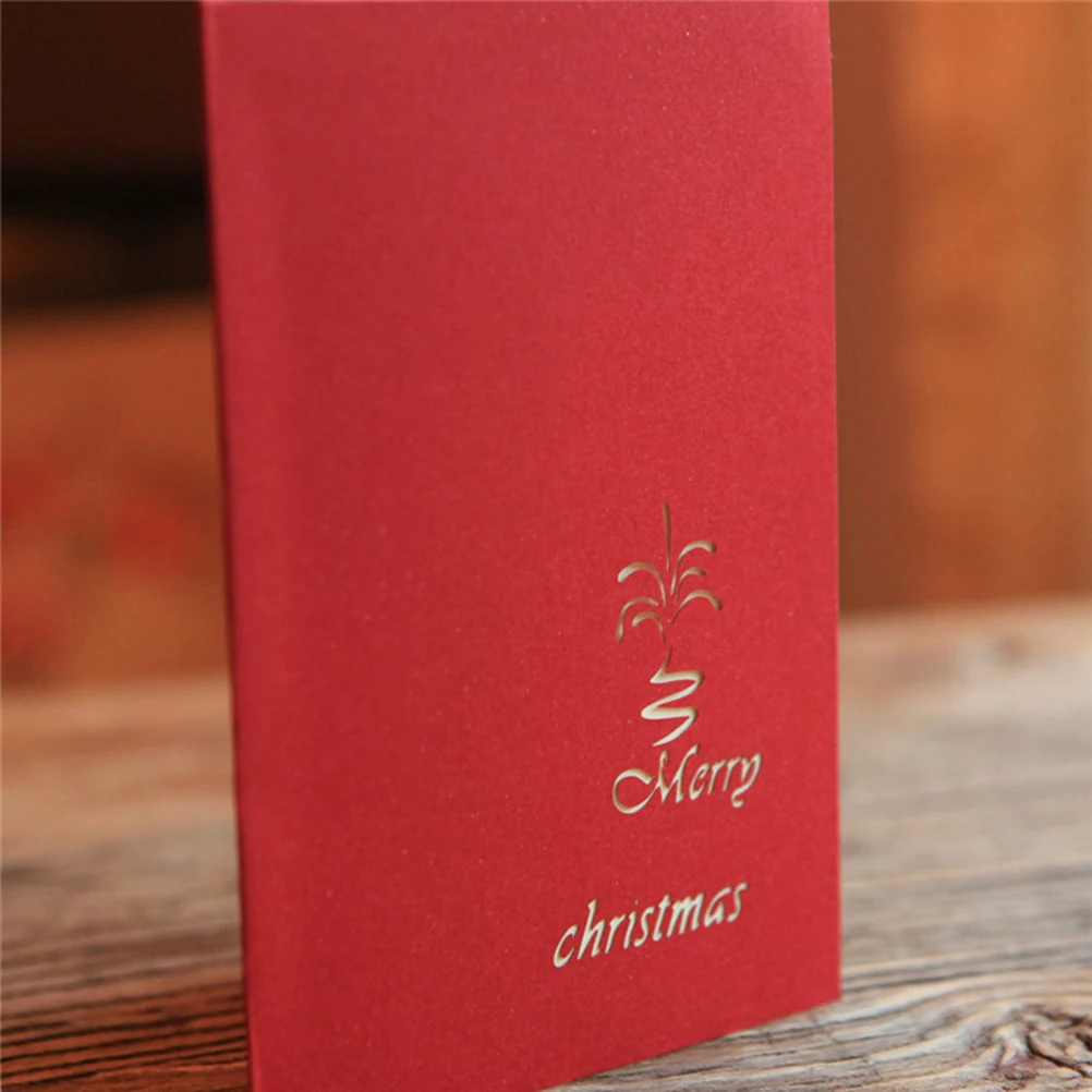 

Christmas Cards with Envelopes Pop-up Anniversary Three-dimensional Creative 3D Blessing